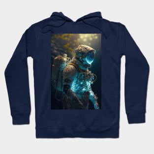 Firefly bacteria ghostly glow armour spaces Hoodie